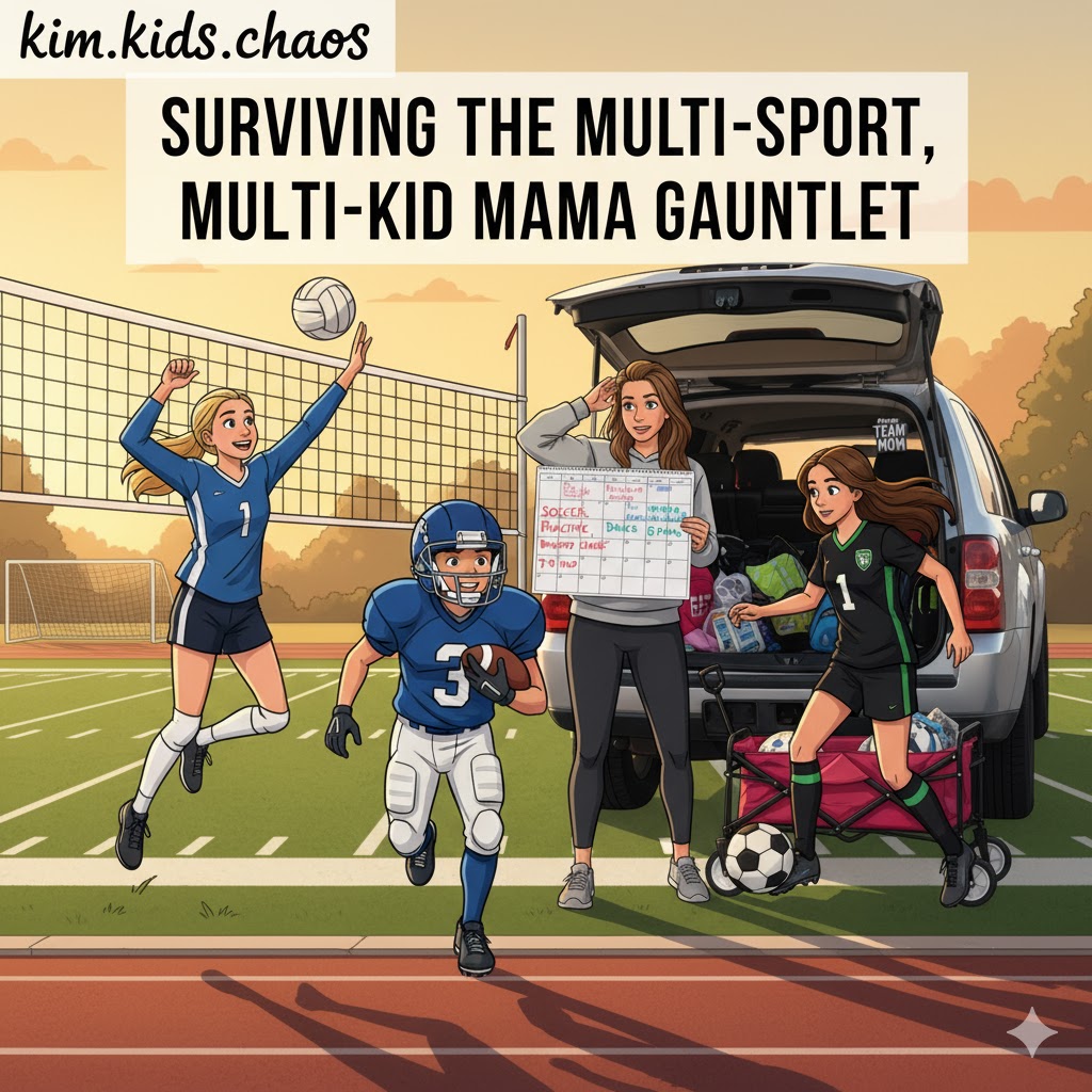 Surviving the Multi-Sport, Multi-Kid Mama Gauntlet