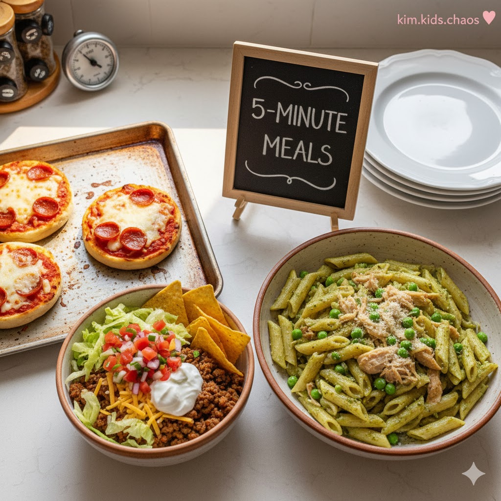 5-Minute Meals: Dinner Ideas for When the Clock is Your Enemy